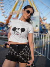 Crop Top with "Mickey_Mouse" Print